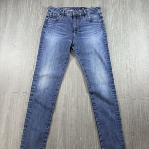 AG Adriano Goldschmied Farrah Mid Rise Skinny Jeans Women's Size 28 Regular